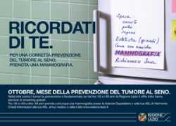 Tumore al seno, Regione Lazio